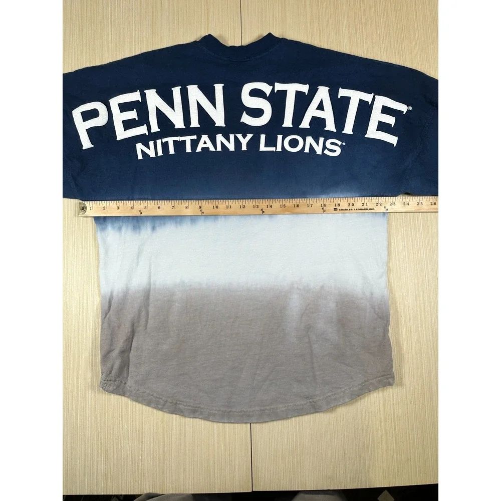 Spirit Jersey Penn State Nittany Lions Football Shirt Mens Small Blue Colorblock
